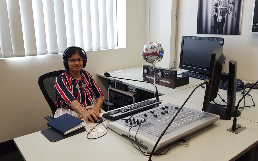 8th October 2022 program broadcaster :  Smt Leela Madhuri Chilukuri  Topic : Manchi Maryada
