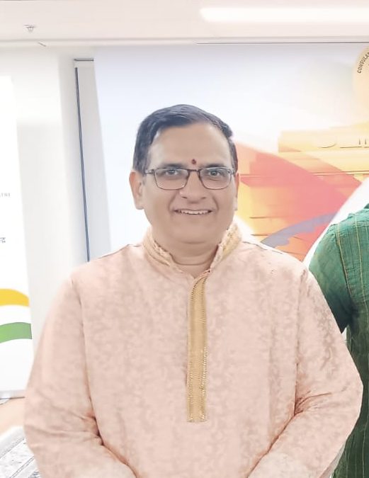 11th November 2023 broadcaster details : Sri Govardhan Mallela  Topic : Interview with Sydney visiting artist from India, Mridanga Vidwan Sri Peravali Jayabhaskar garu