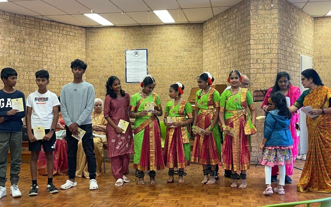 3rd May 2025 programme details  : A report on Janaranjani 12th anniversary celebrations held on 26th April at Wentworthville Community centre by Janaranjani team