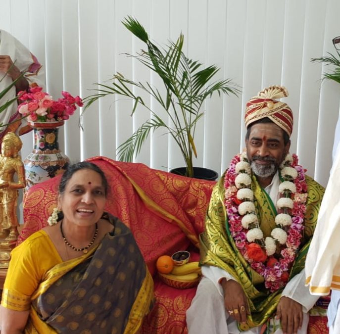 21st March 2020 broadcasters details: Smt Aruna Sarma Nimmagadda  Topic: Sri Samavedam Shanmukha Sarma gari Bhashanam