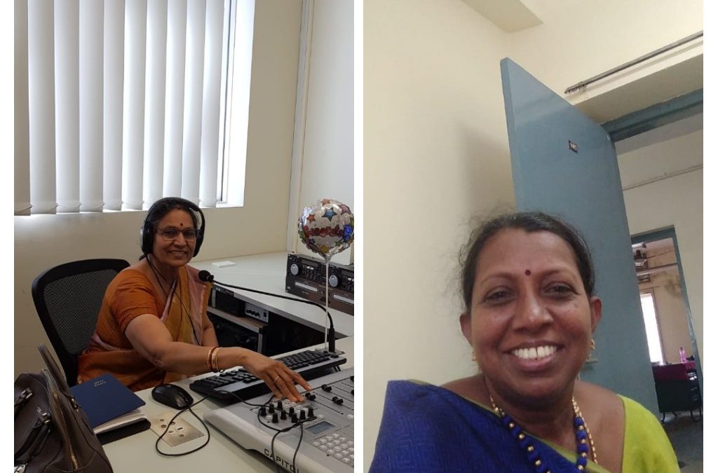 19th June 2021 broadcaster details: Smt Aruna Sarma Nimmagadda  Topic: Jnaapakala Tarangaalu. Guest  speaker: Smt Durga Bhavani garu